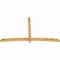 Ekena Millwork Bellingham Rough Sawn Timber Gable Bracket, Western Red Cedar, 108"W x 63"H x 4"D x 4"F, 14/12 Pitch GBW108X63X0404BEL00RWR - alternate 5